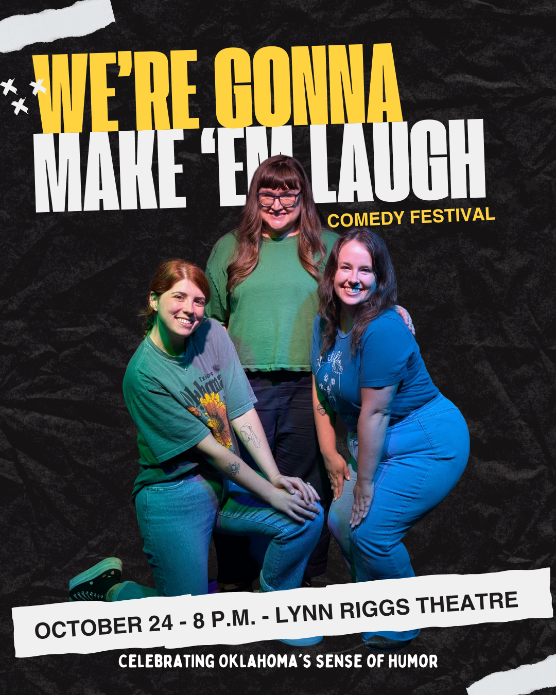NEON at Make Em Laugh, OK 2026