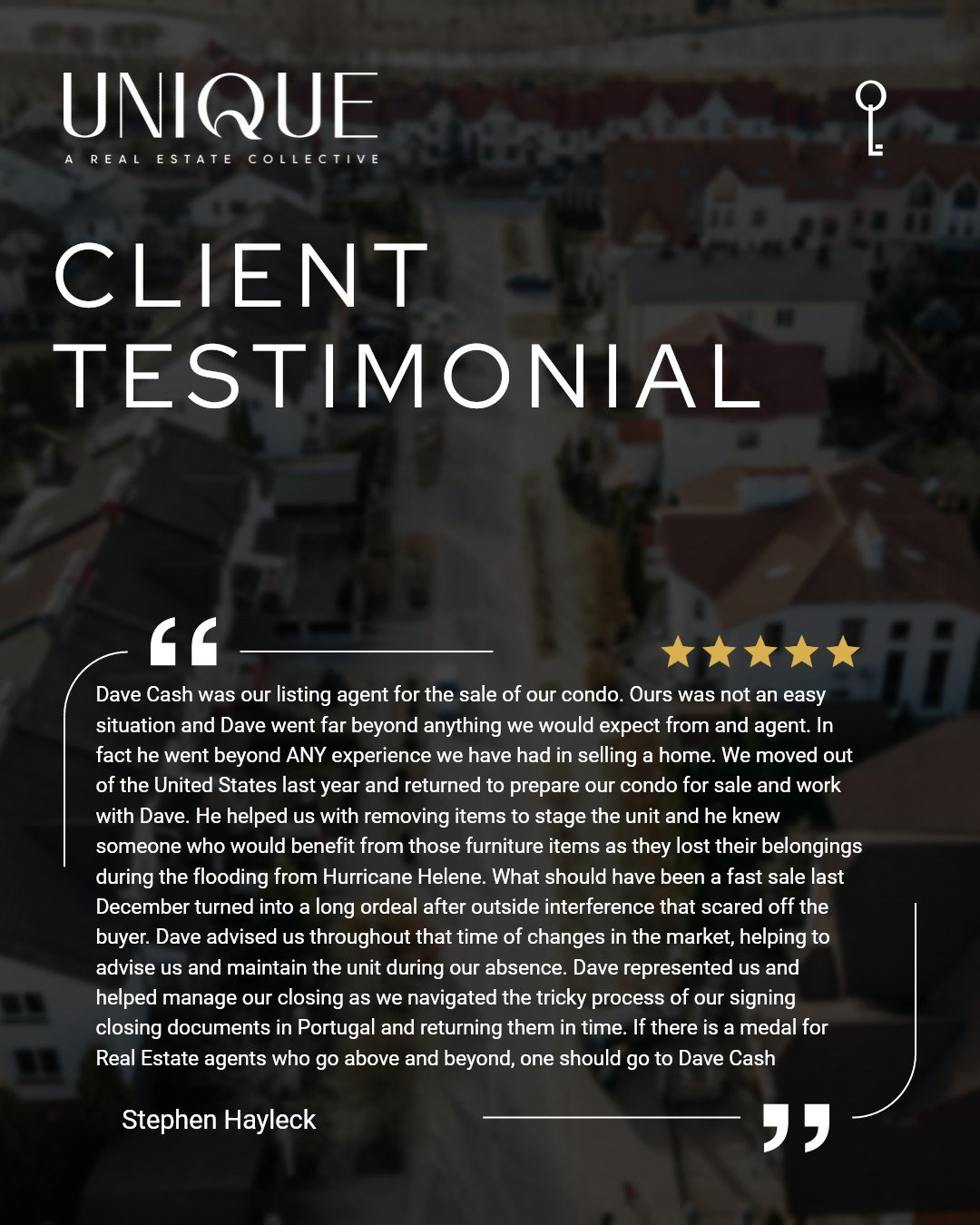 Connecting people is the reason we do what we do.

It was a blessing to help Steve and Lorraine  sell their condo, and these kind words carry so much.

#thesmallthingsmatter #avlrealestate