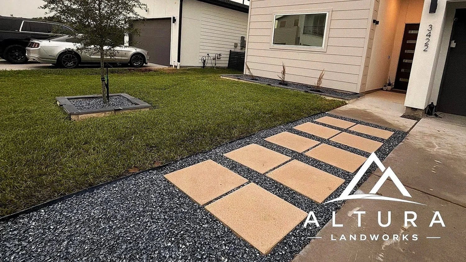 Walkway install
