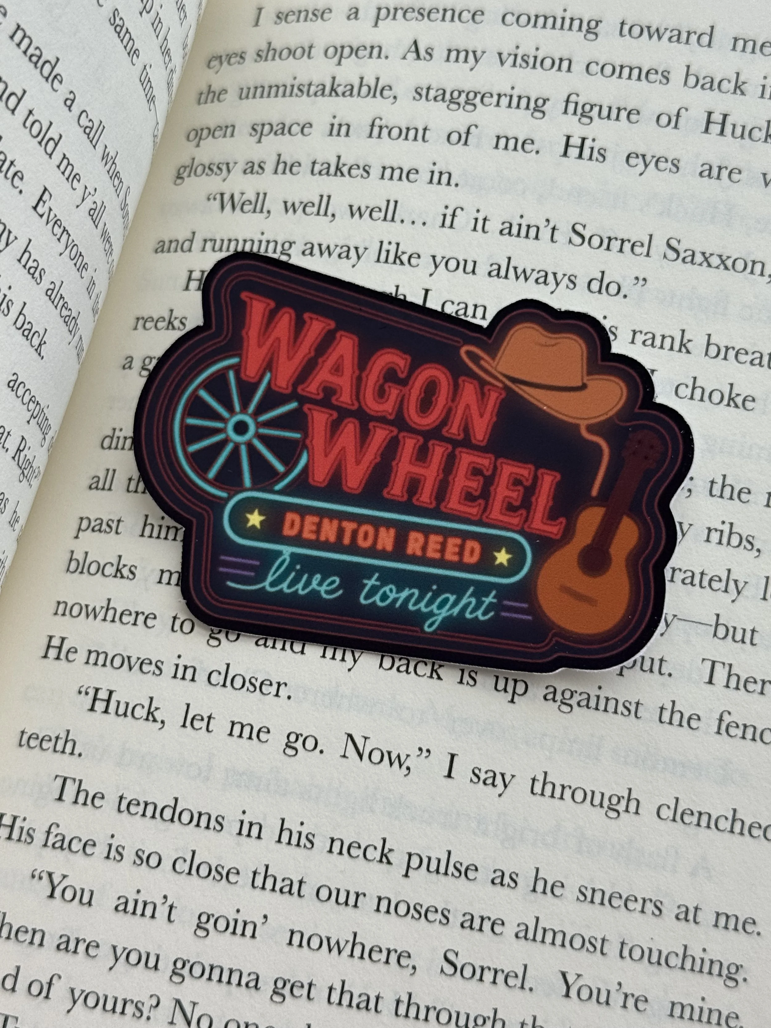 Wagon Wheel Sticker