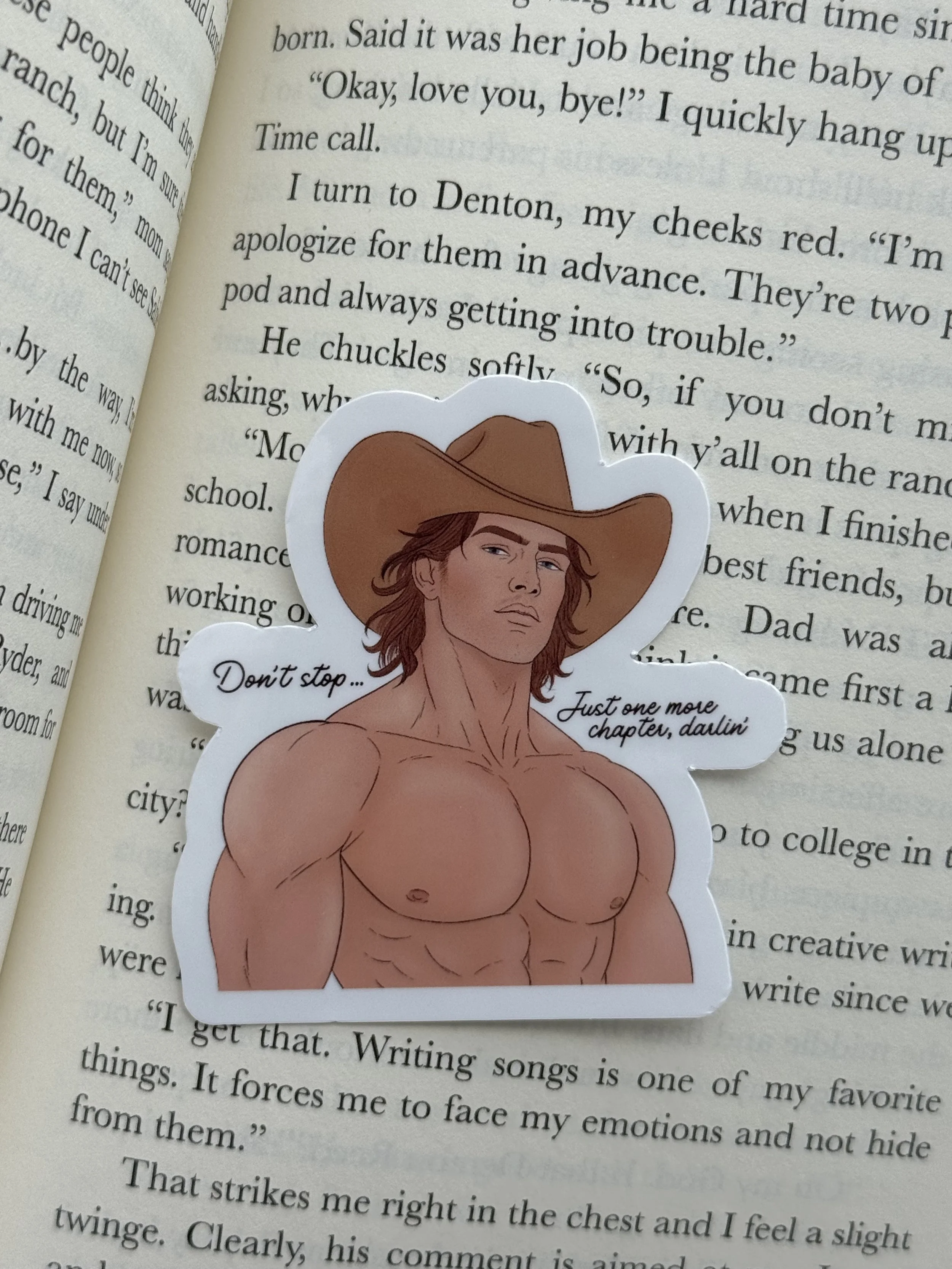 One More Chapter Darlin' Sticker