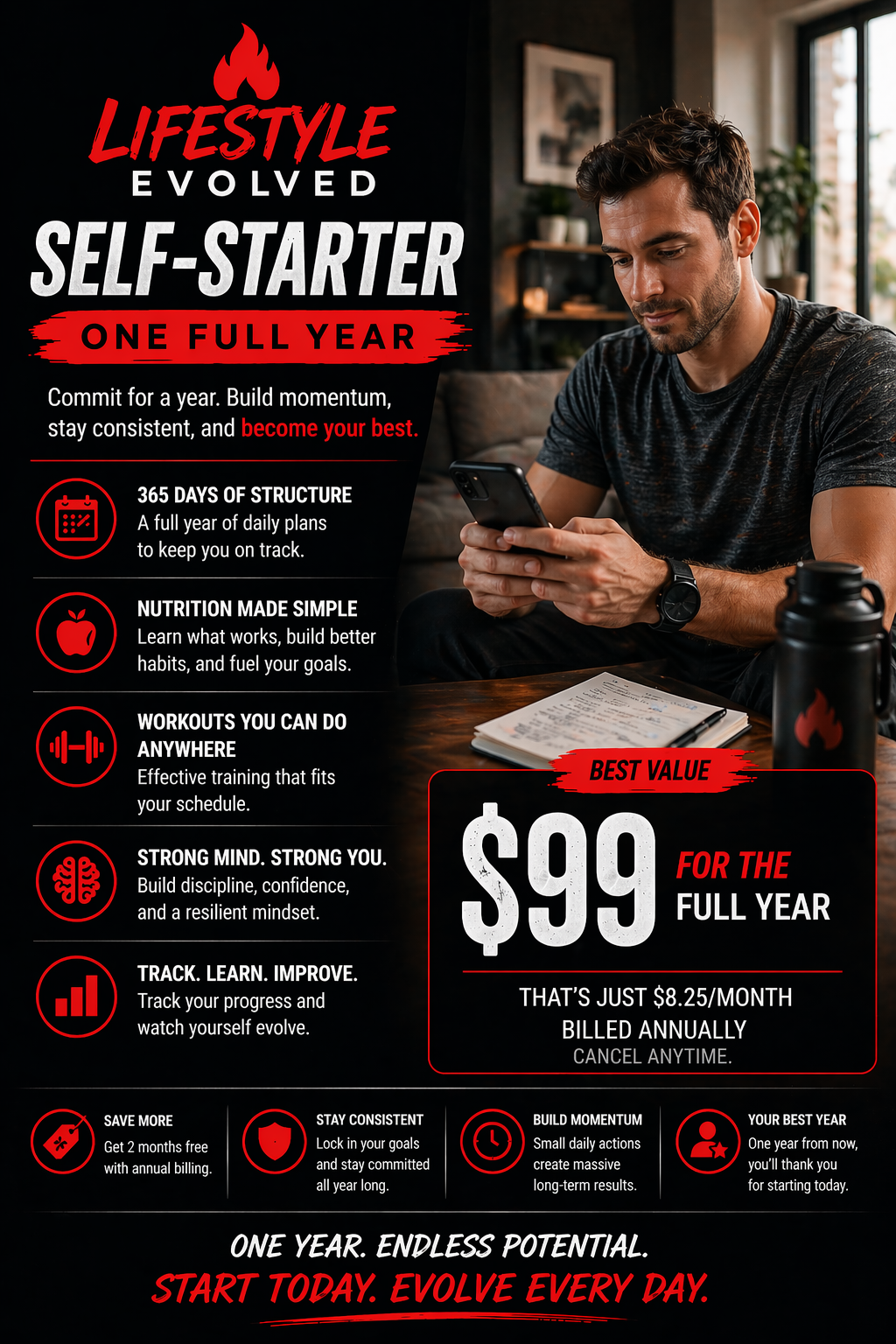 SELF-STARTER / YEARLY