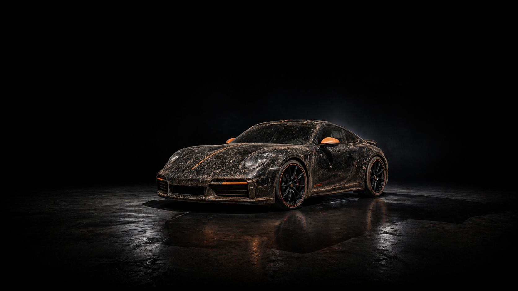 Dirty Sport Car