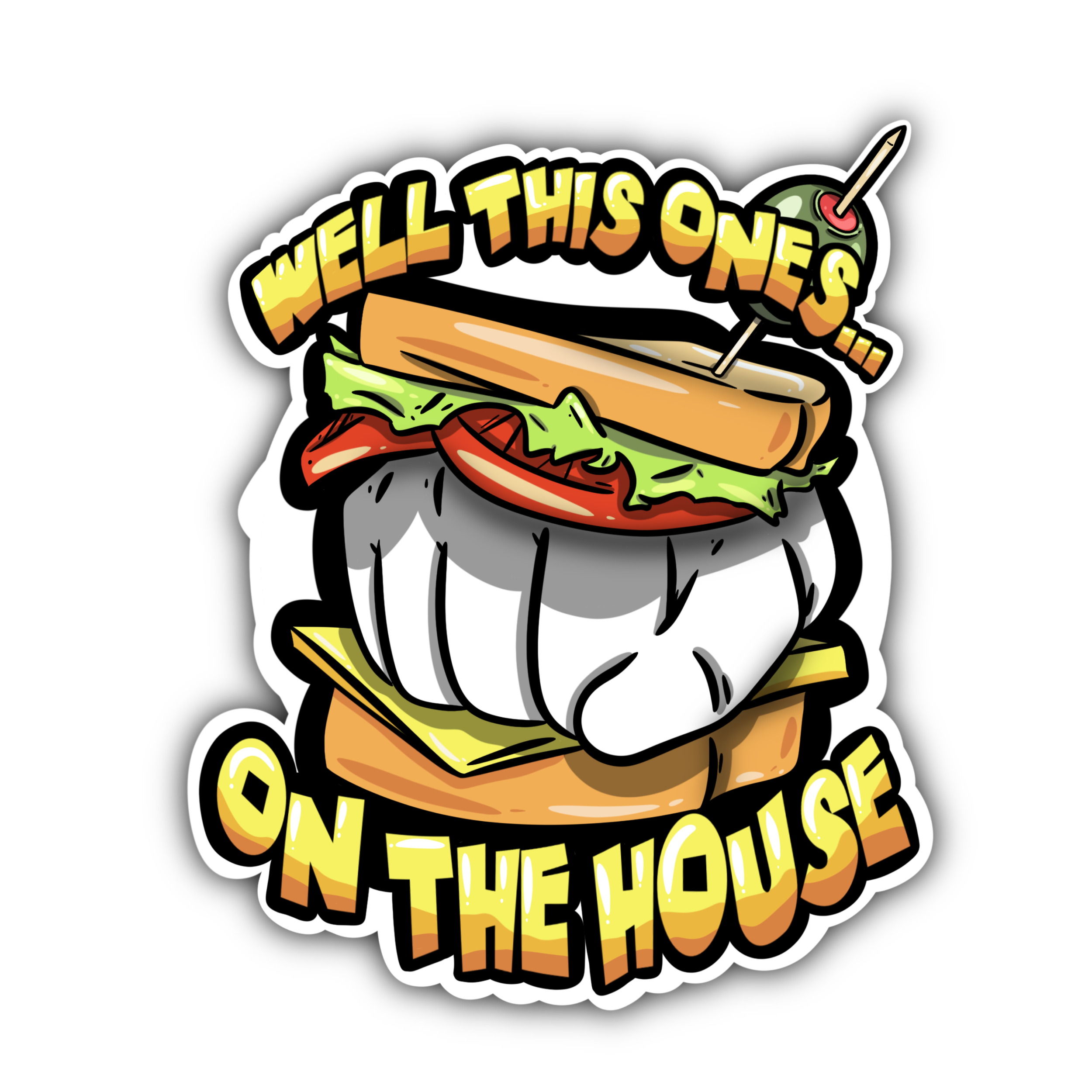 On The House Grahpic Tee