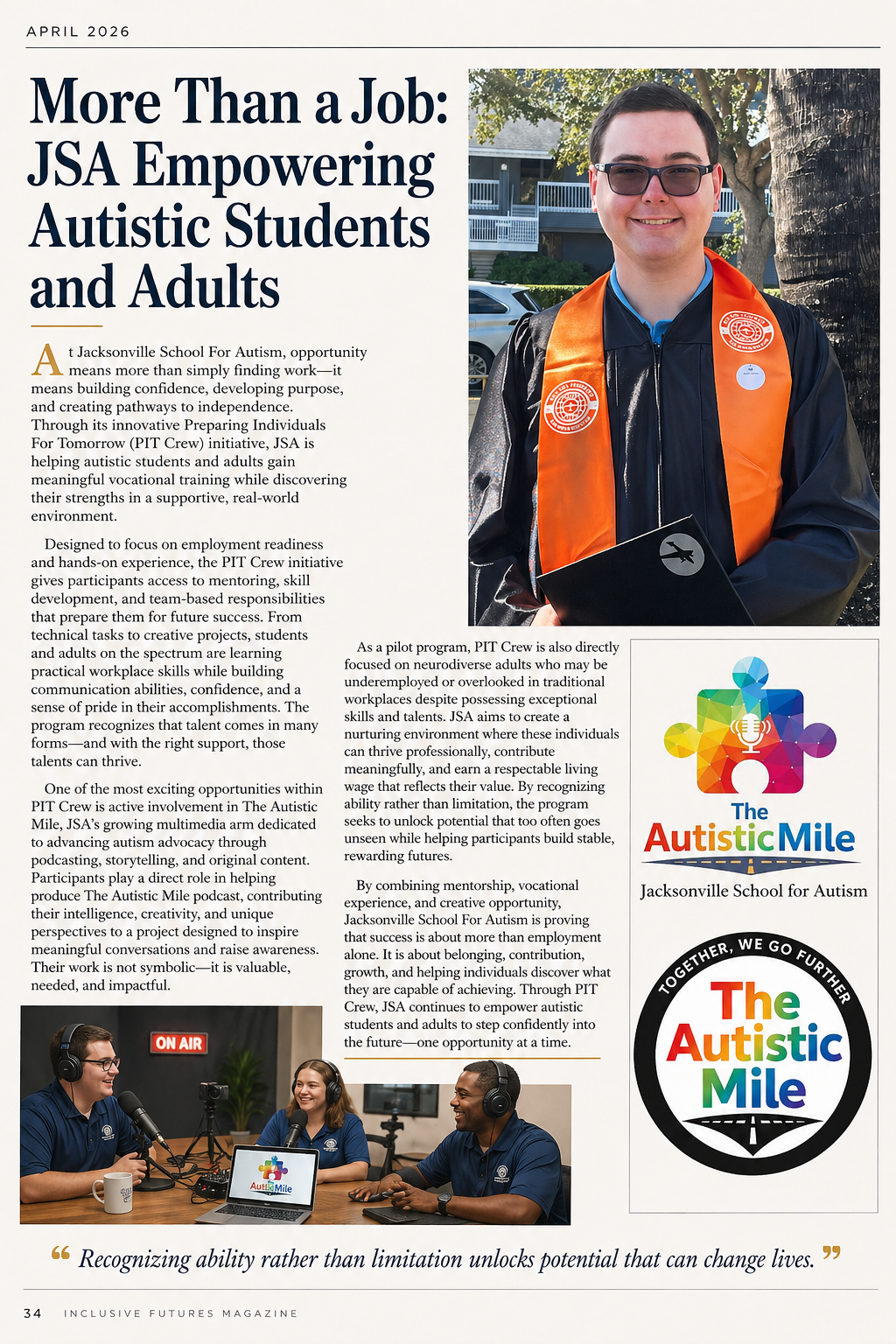 JSA employment and vocational training program