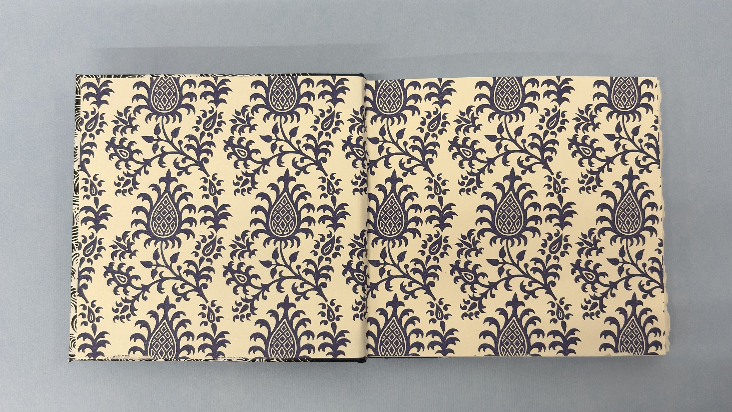 Letterpress Blue I — The Eight Originals