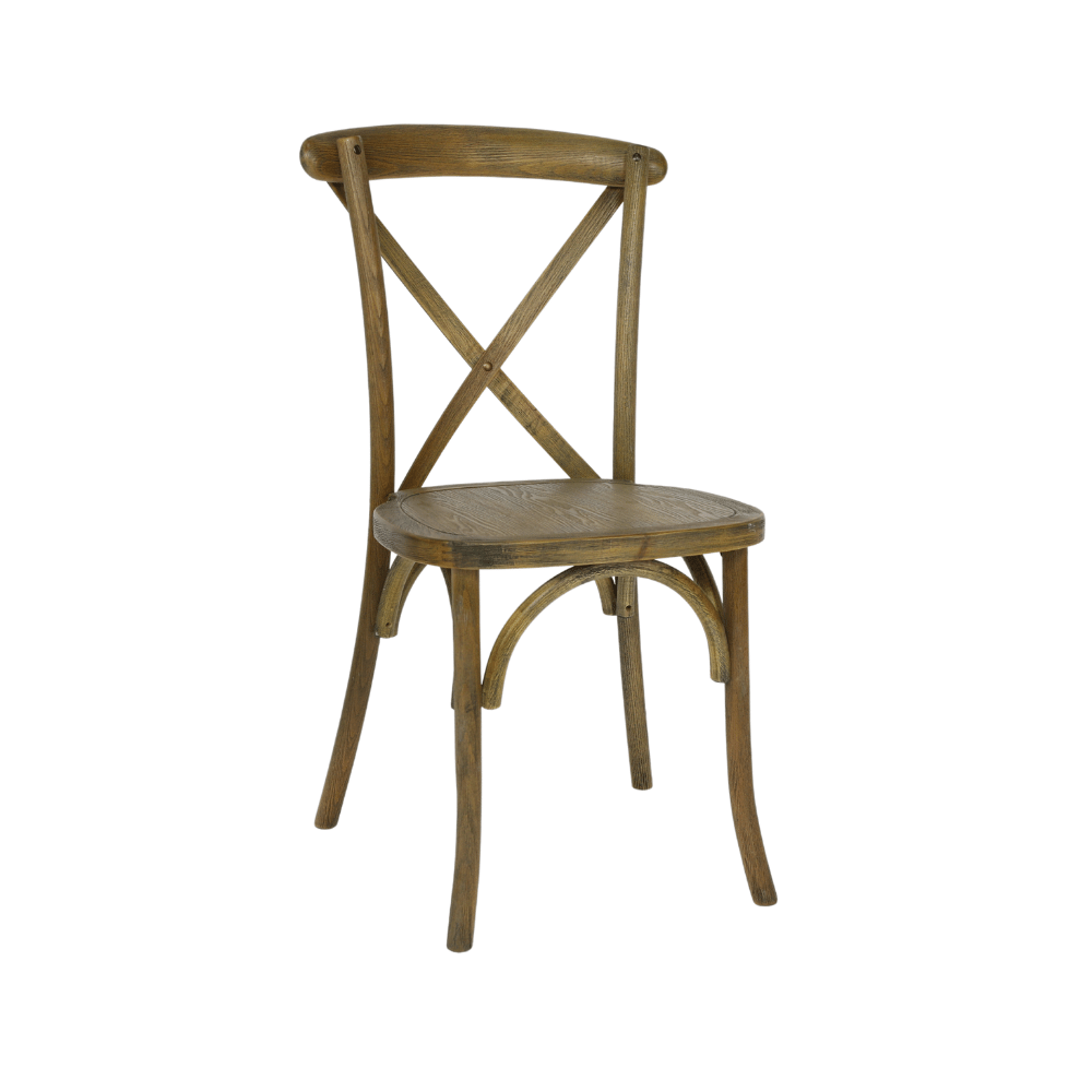 Farmhouse Wood Crossback Chair
