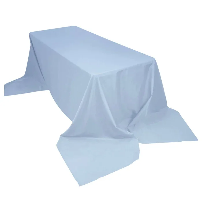 90"x156" Rectangular Tablecloth - Dusty Blue