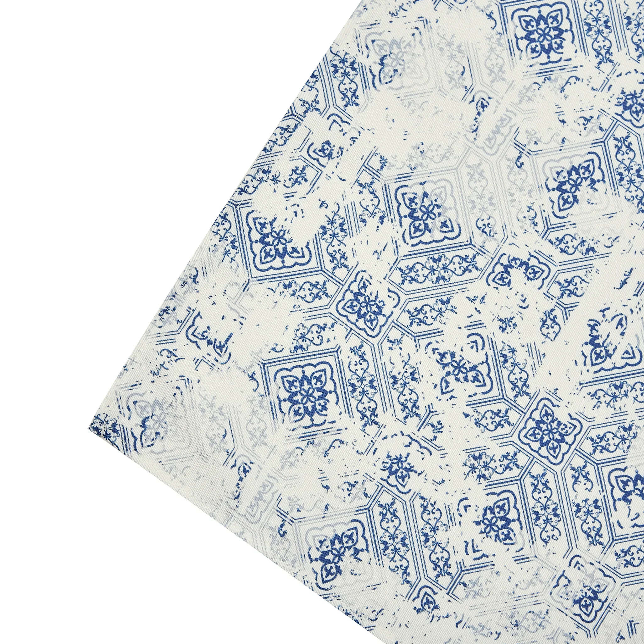 90"x156" Rectangular Tablecloth - Vintage Mediterranean Pattern