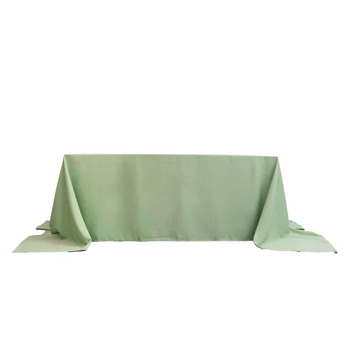 90"x156" Rectangular Tablecloth - Sage Green