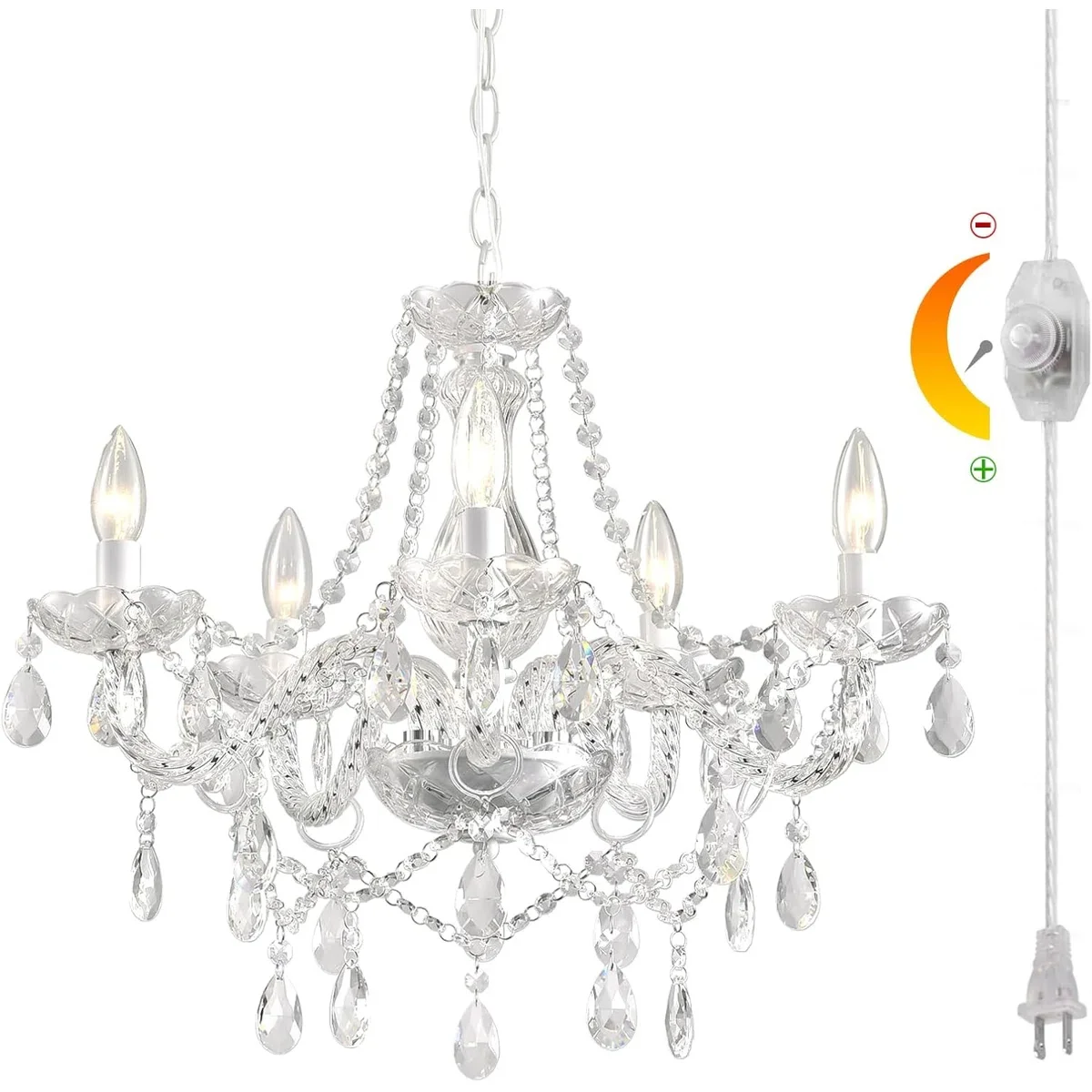 Glass Chandelier