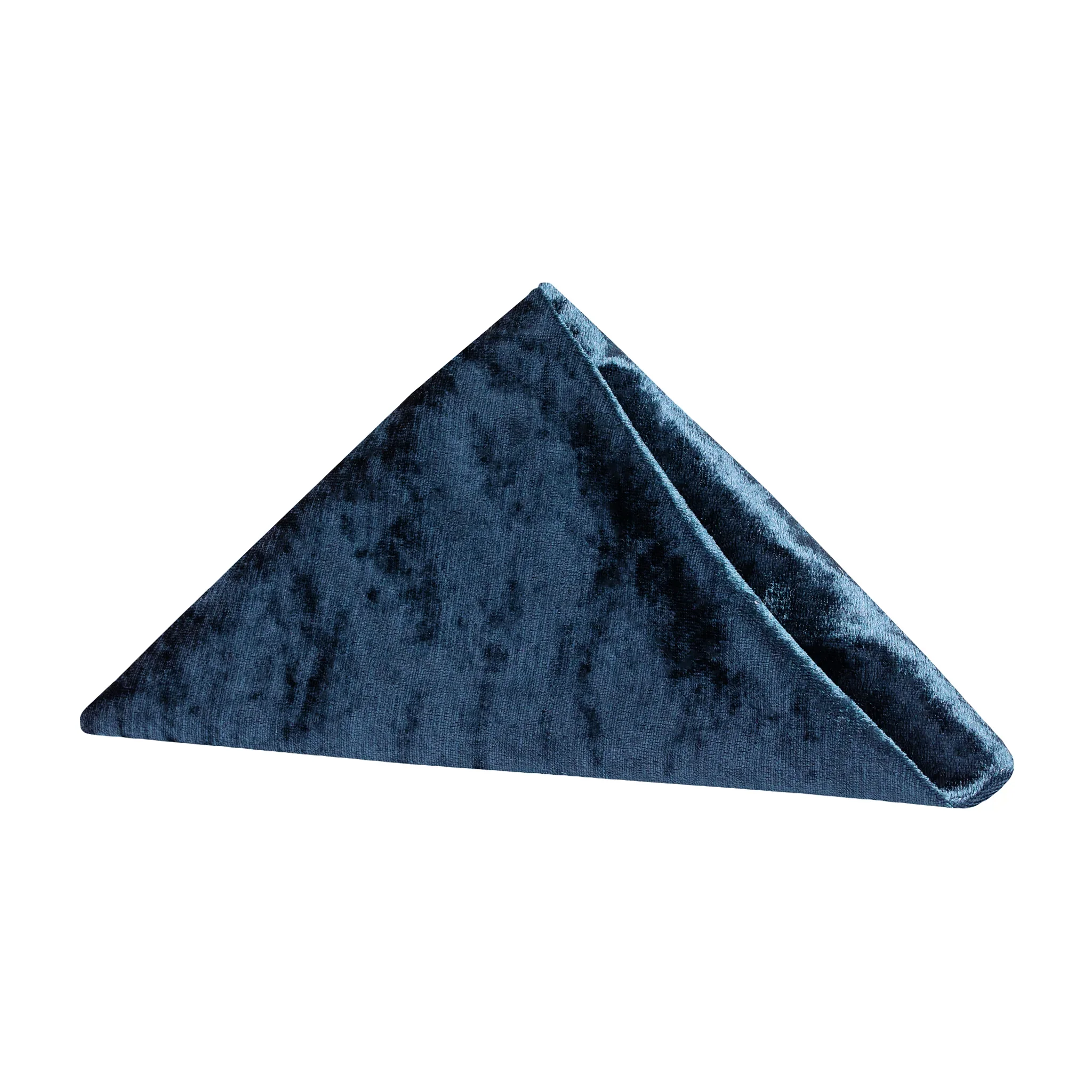 20"x20" Velvet Napkin - Dark Blue
