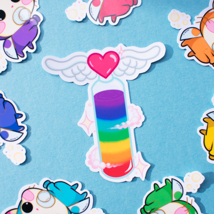 Hamtaro Love Meter Sticker