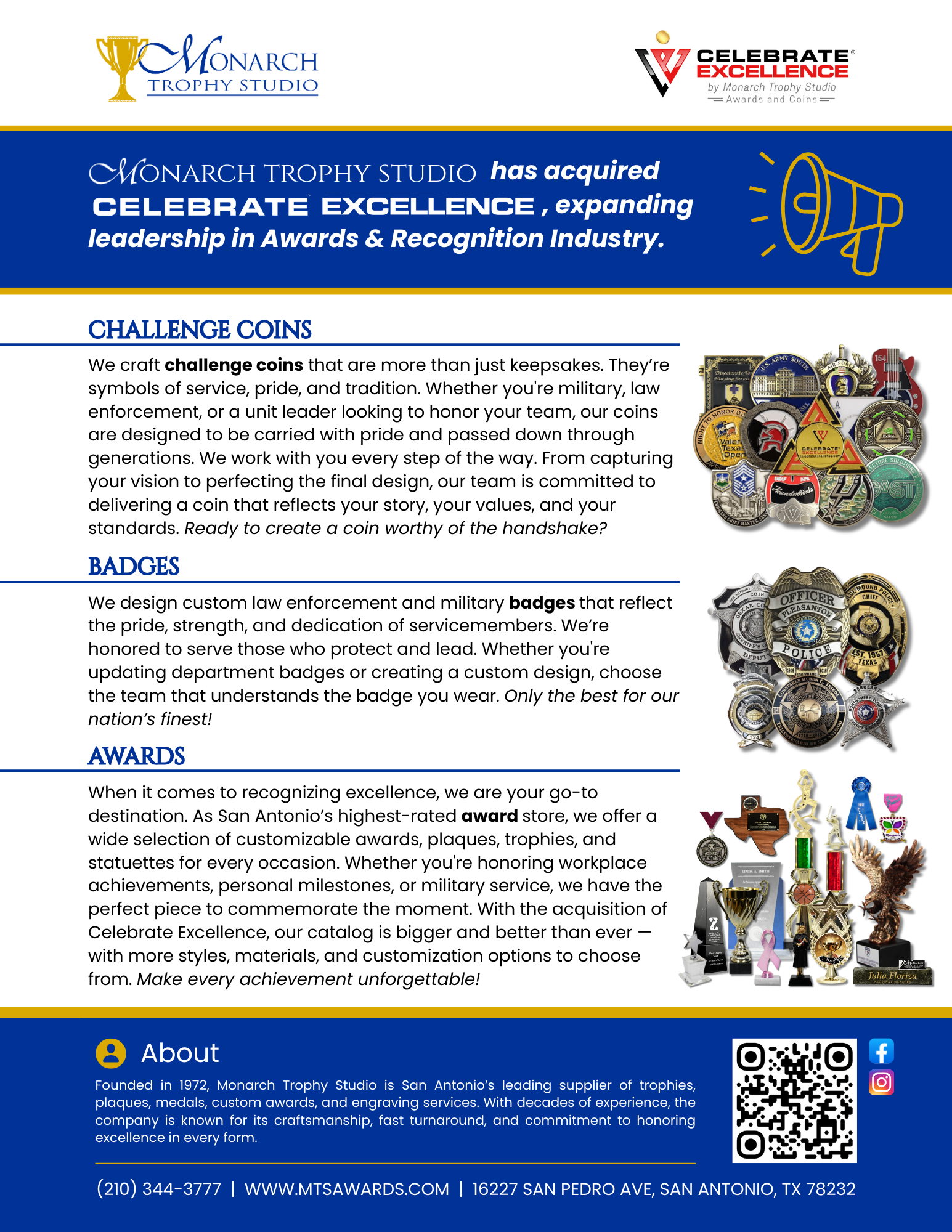 Celebrate Excellence Merger Flyer