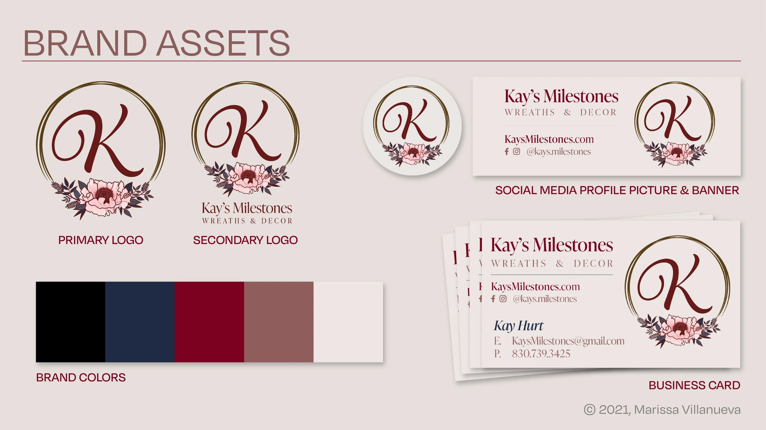 Kay's Milestones Branding Deck Pt. 2