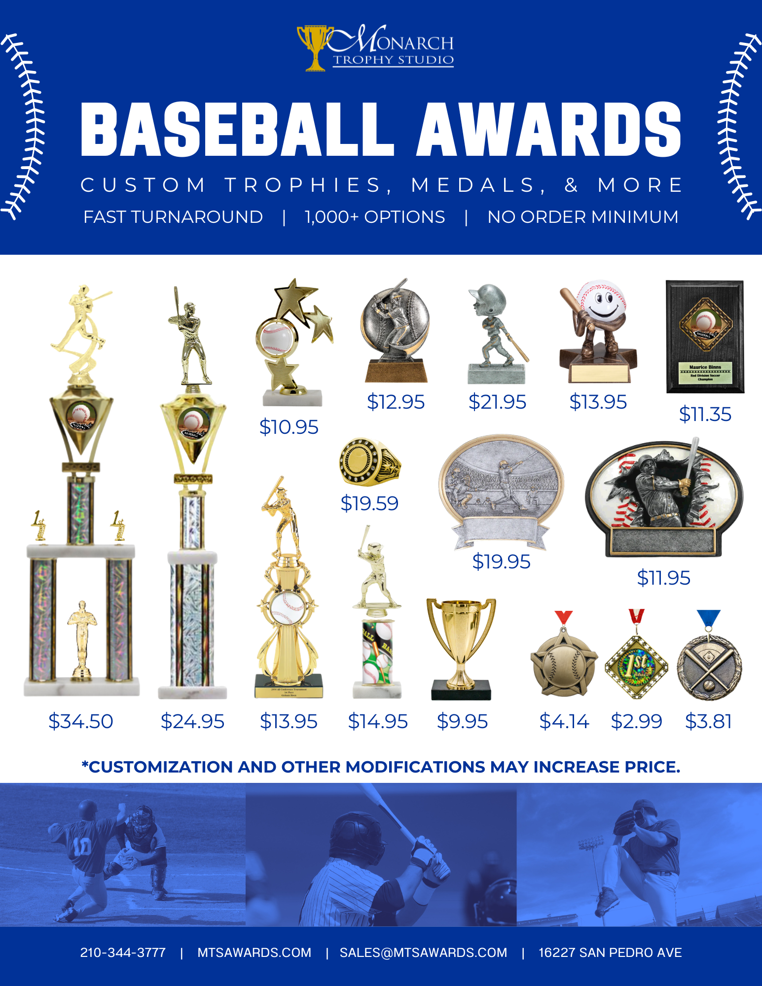 Baseball Awards Flyer