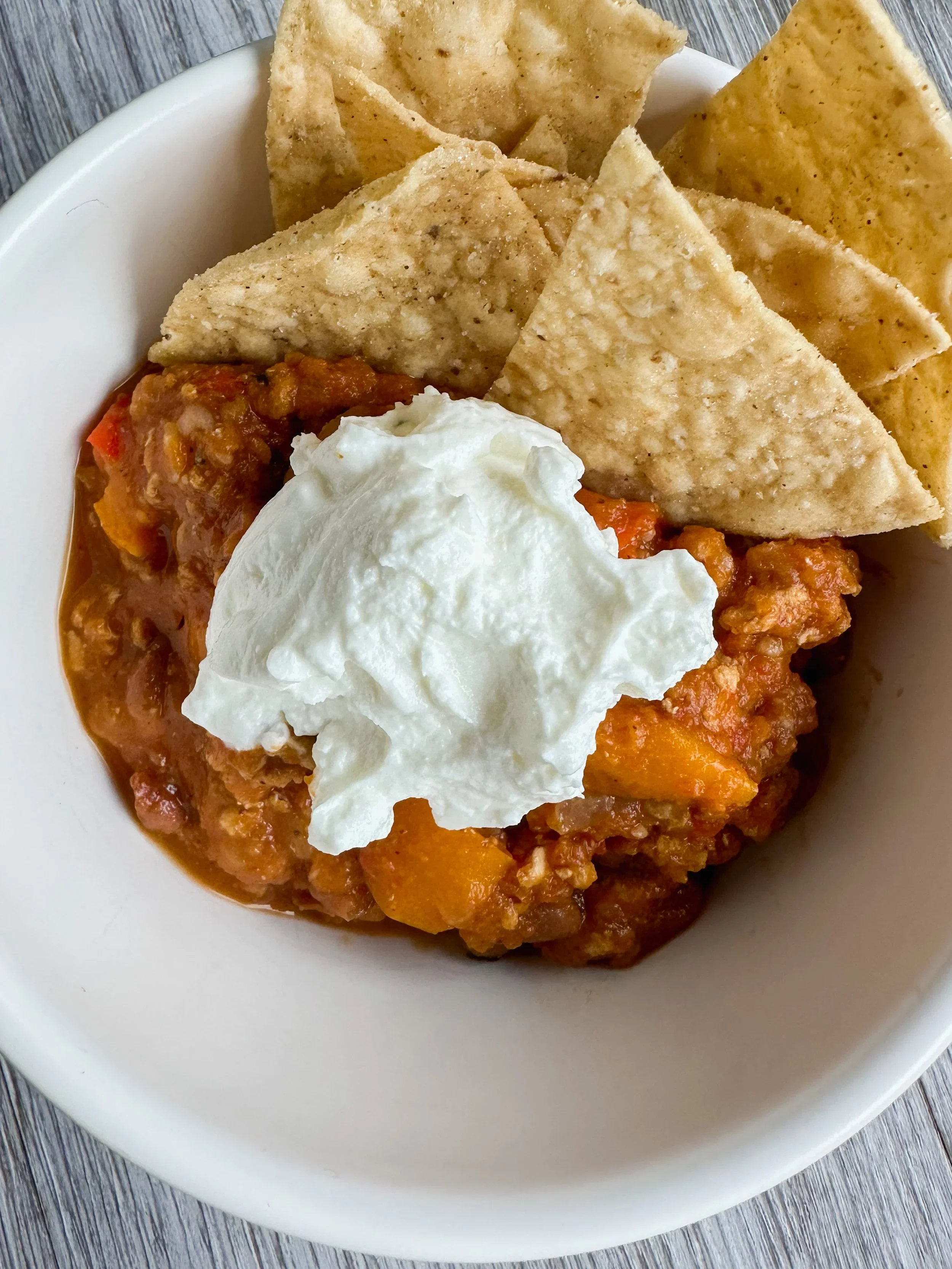 Pumpkin Turkey Chili (pressure cooker option!)