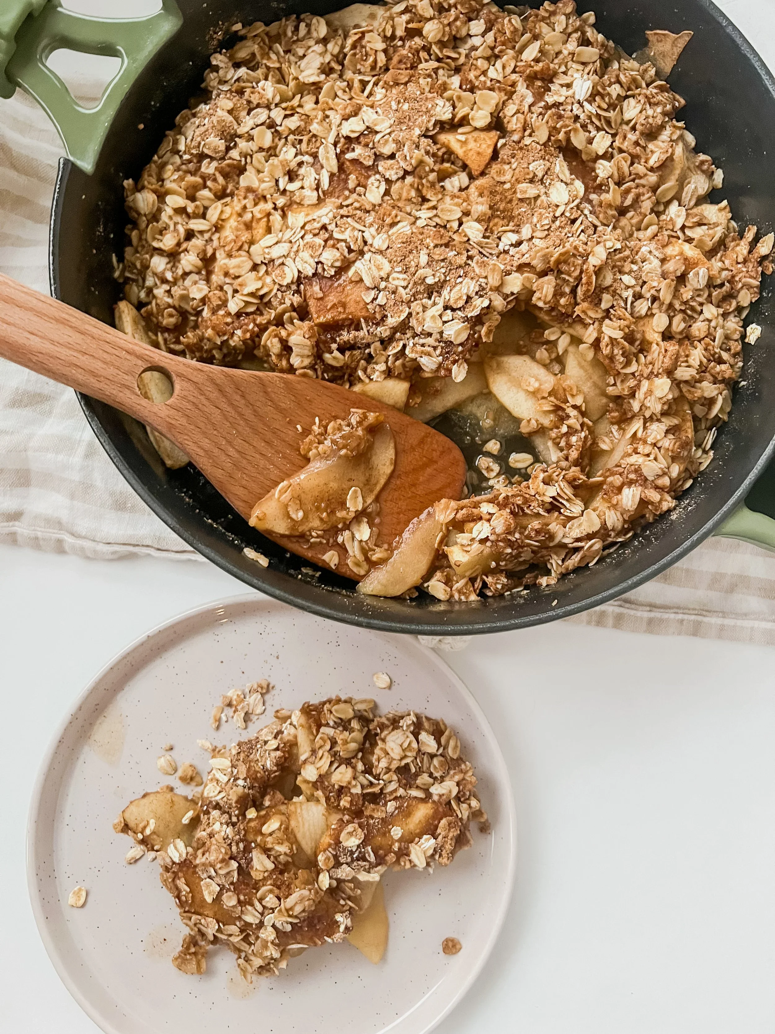 Apple Crisp Skillet
