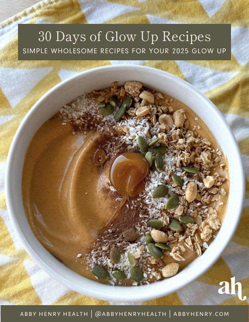 30 days of Glow Up Recipes