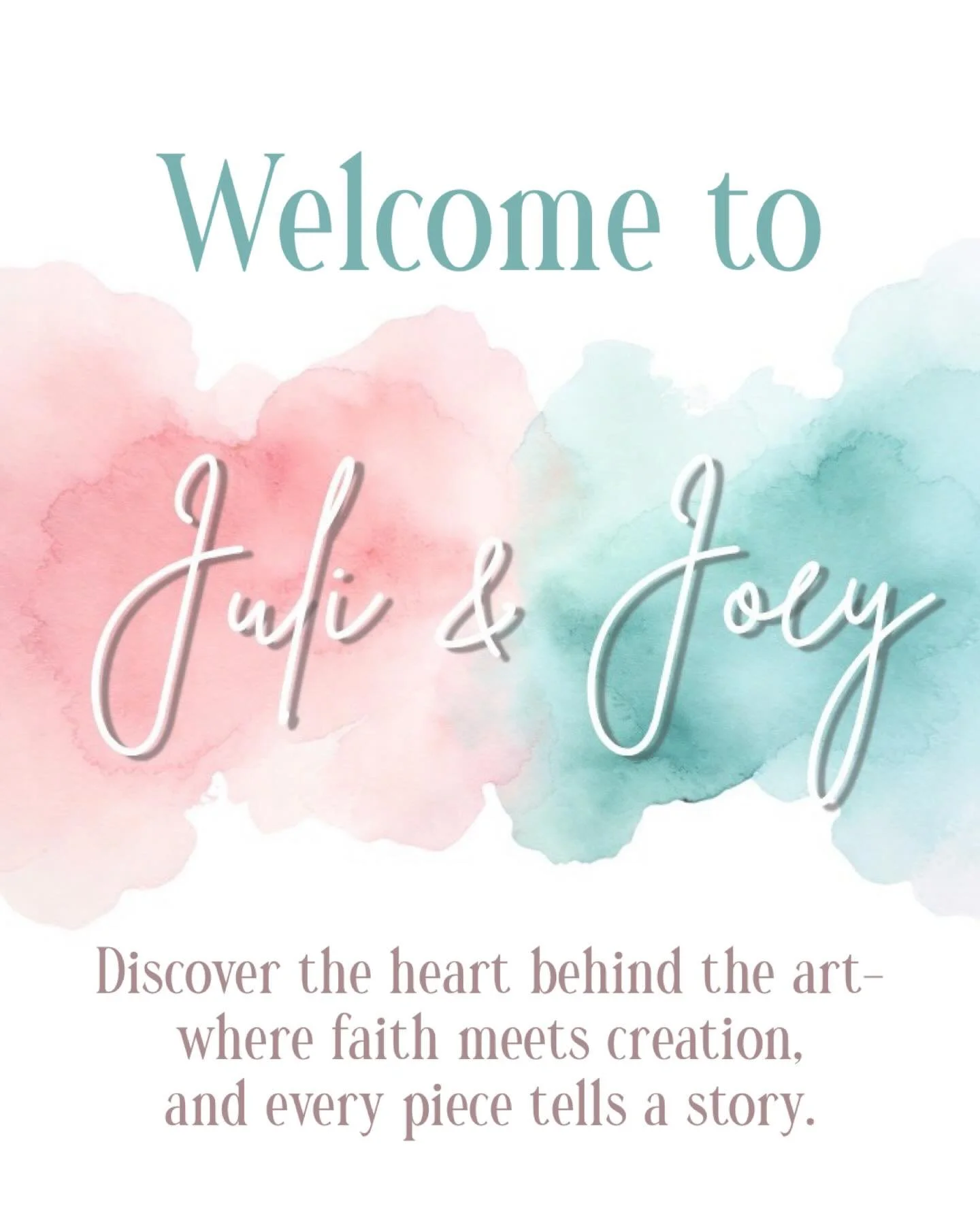 Welcome to Juli &amp; Joey! 

It started with a vision and a quiet, restless spirit. For a long time, I was searching for my purpose&mdash;until I realized I wasn&rsquo;t the one holding the pen. I learned that my hands were simply meant to be a tool