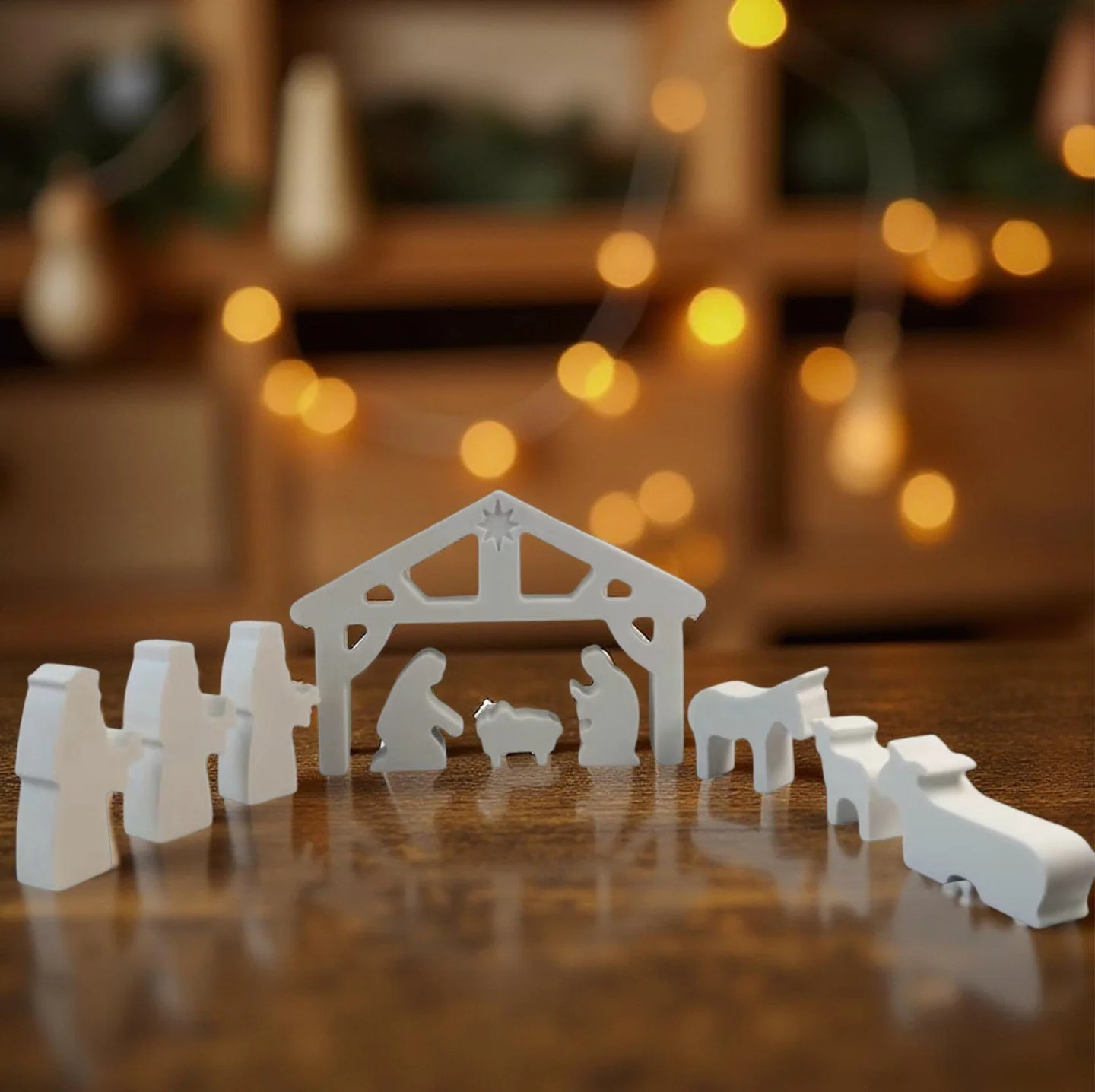 💖 Celebrate the miracle of Christmas with our complete 10-piece nativity set! Each character tells the beautiful story of Jesus's birth, making it a perfect centerpiece for any home. A cherished keepsake for years to come! 🥰 

"And this will b