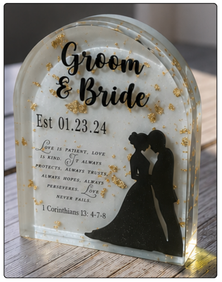 Heirloom Grace | Christian Wedding Keepsake | Covenant Arch