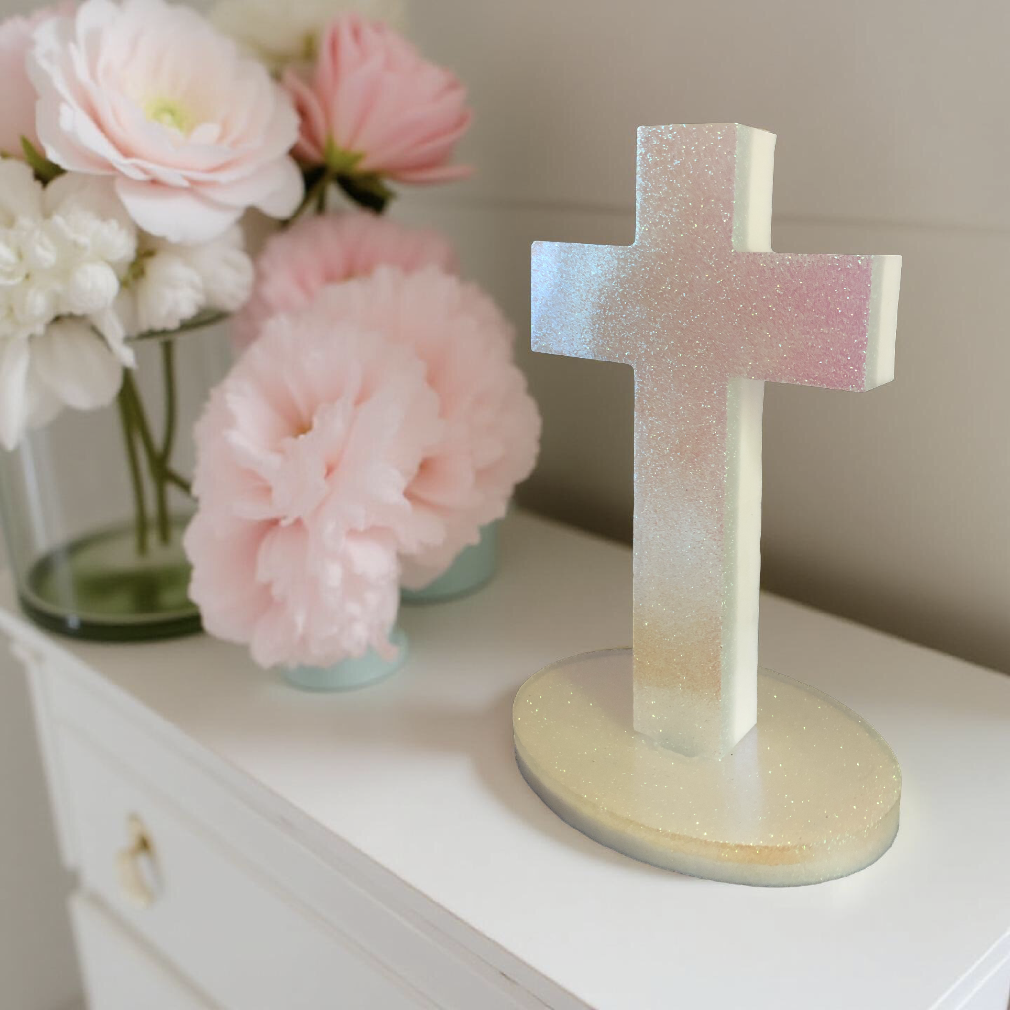 baptism cross keepsake