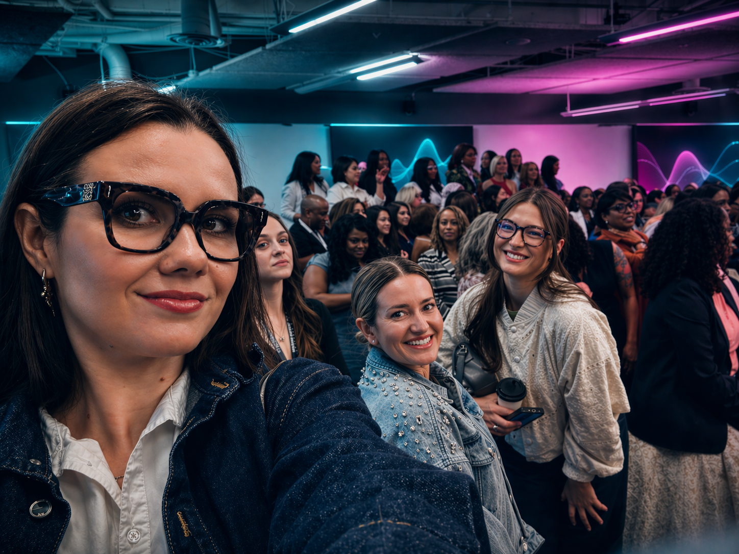 gvb marketing team members - women in AI and business breakfast
