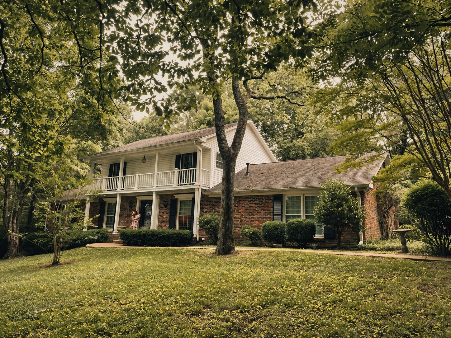 front view of house in Franklin, Tennessee, inspiration for gvb digital marketing agency