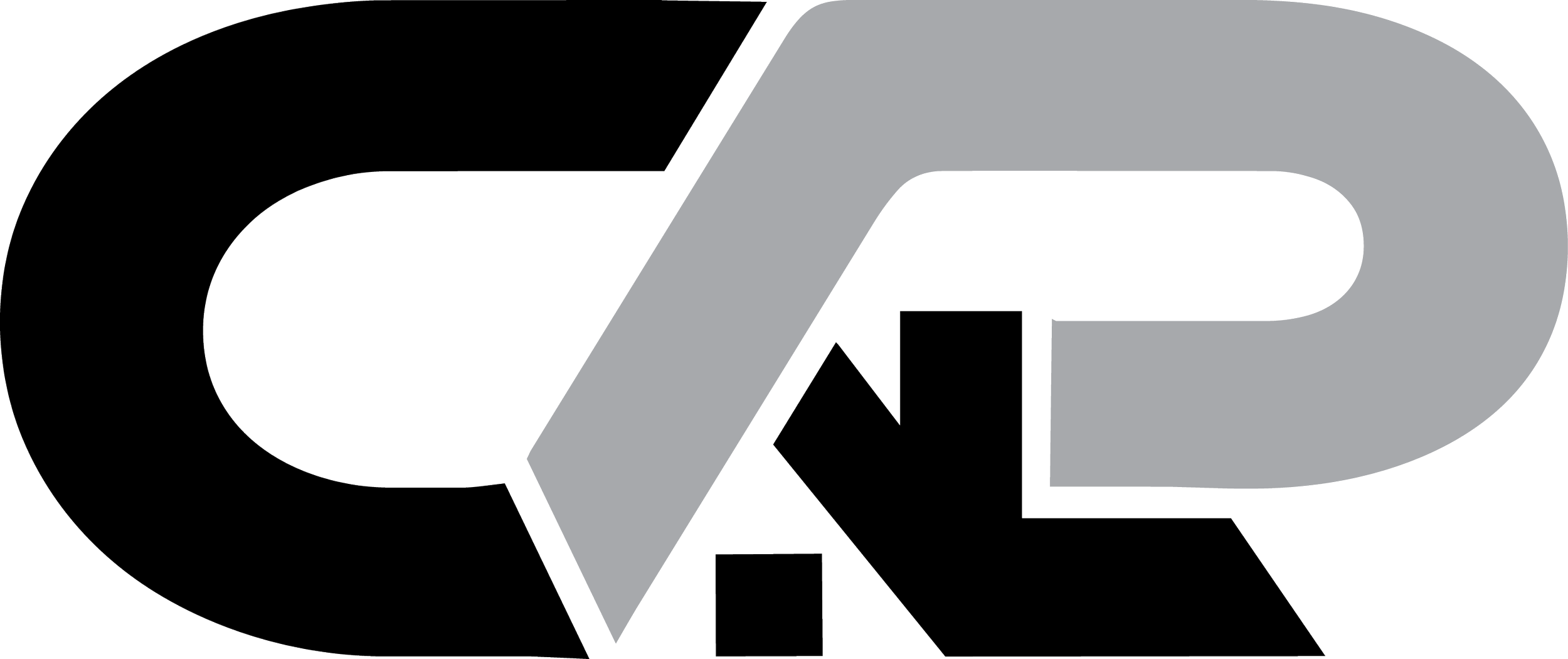 A logo with the letters C and P in bold, black, and gray colors.
