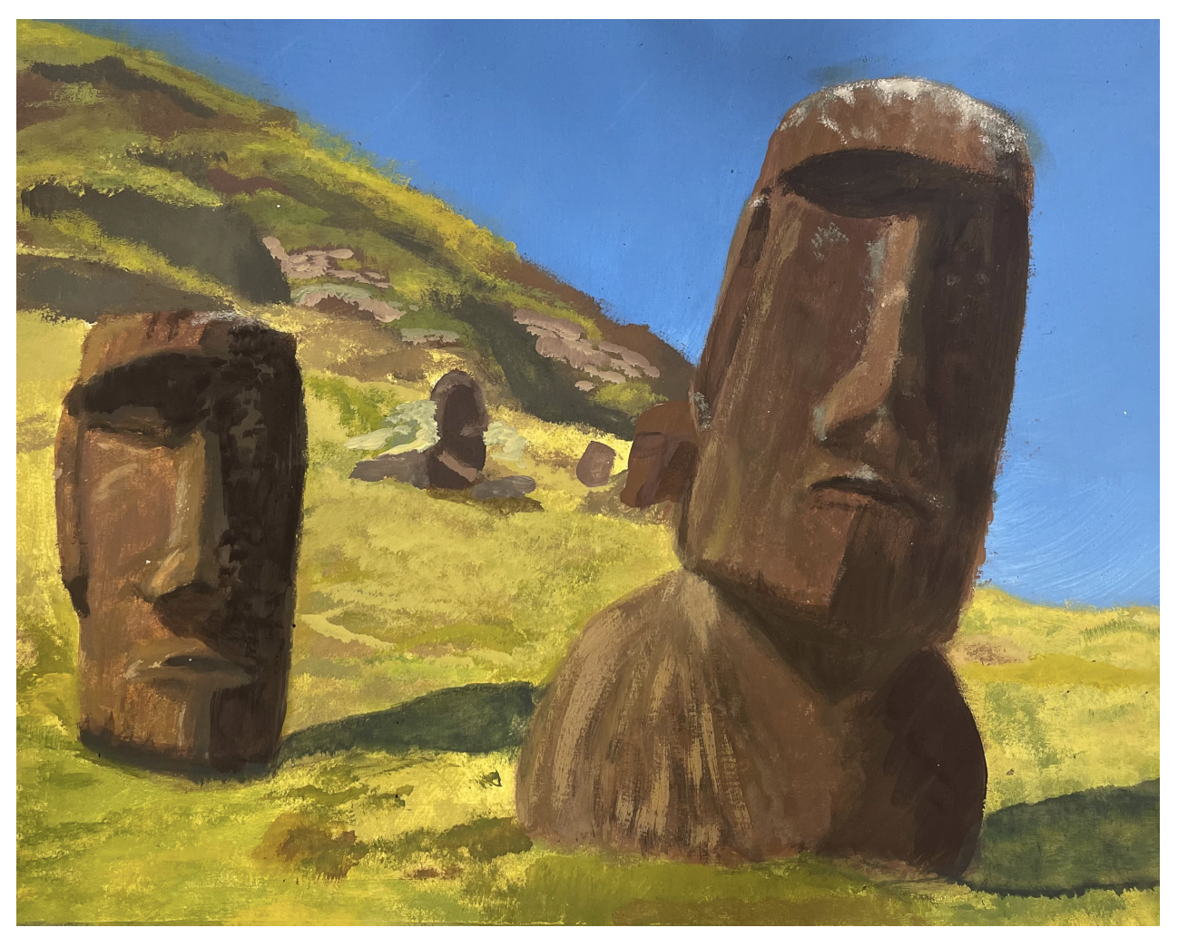 Easter Island Print