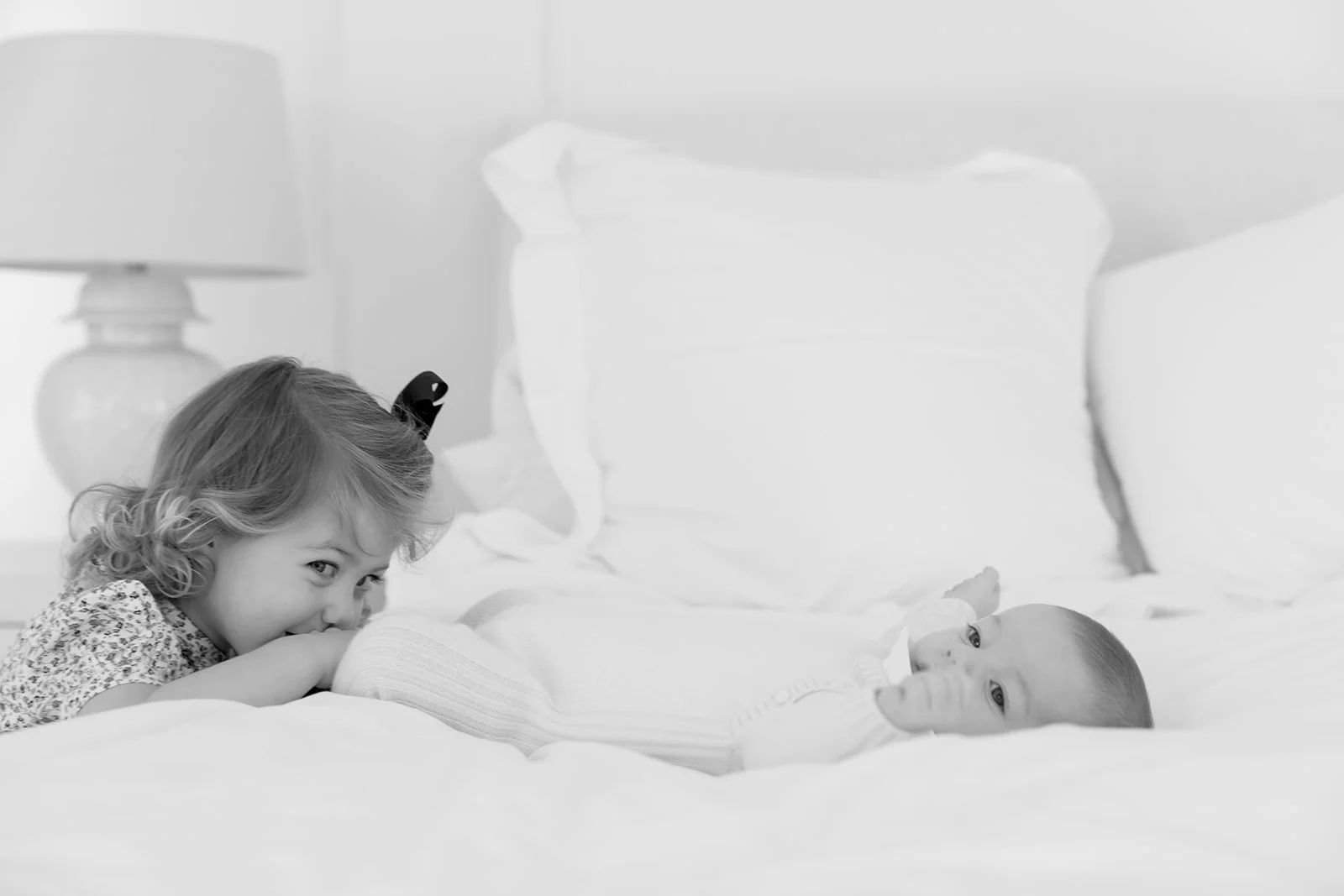 sibling photo together in a classic and timeless photograph