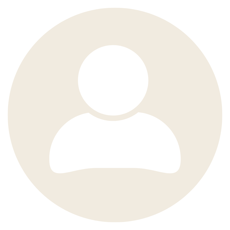 Placeholder image of a user profile icon with a blank silhouette of a person on a light background