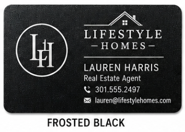 Custom Engraved Metal Business Cards