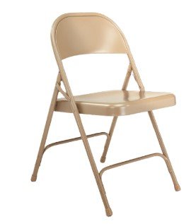 Metal Beige Chairs