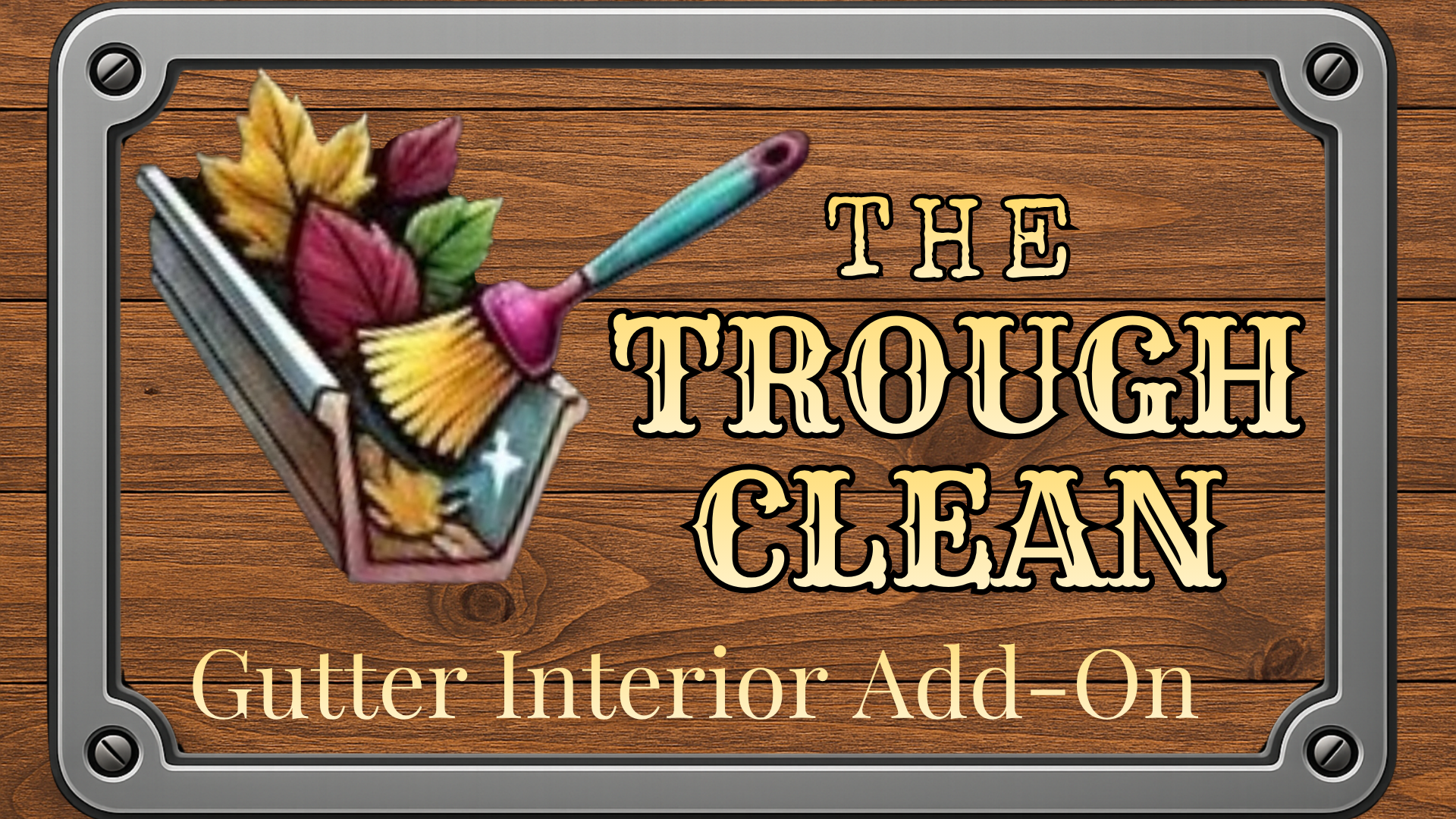 The Trough Clean (Gutter Interior)