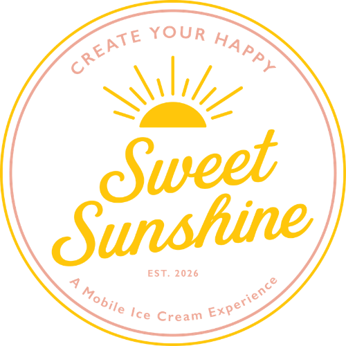 Sweet Sunshine Mobile Ice Cream Cart