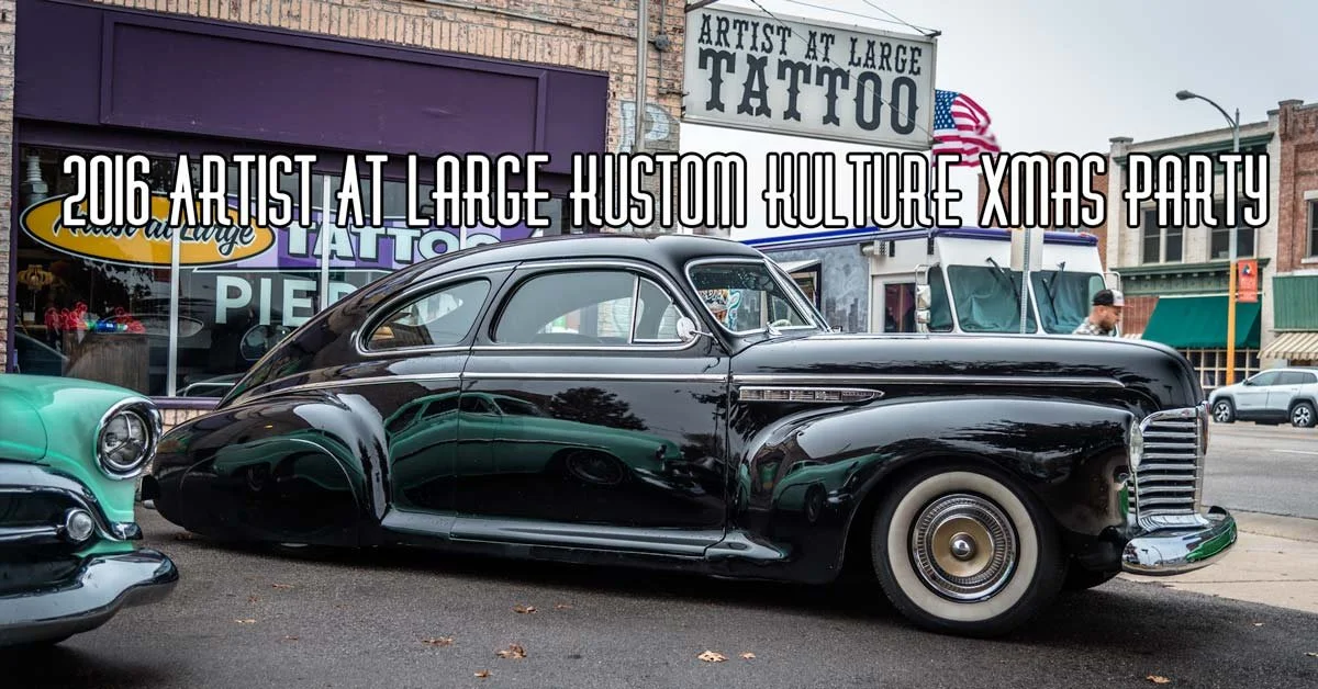 2016 Artist At Large Kustom Kulture Xmas Party