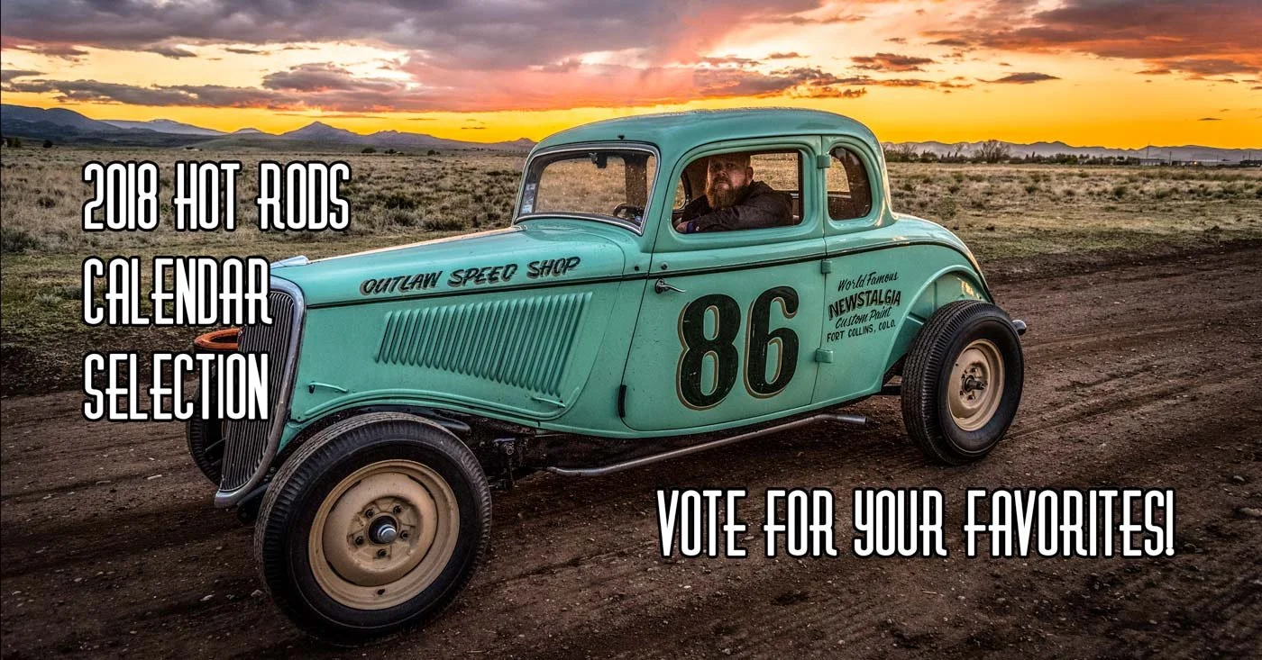 2018 Royboy Hot Rods Calendar Selection