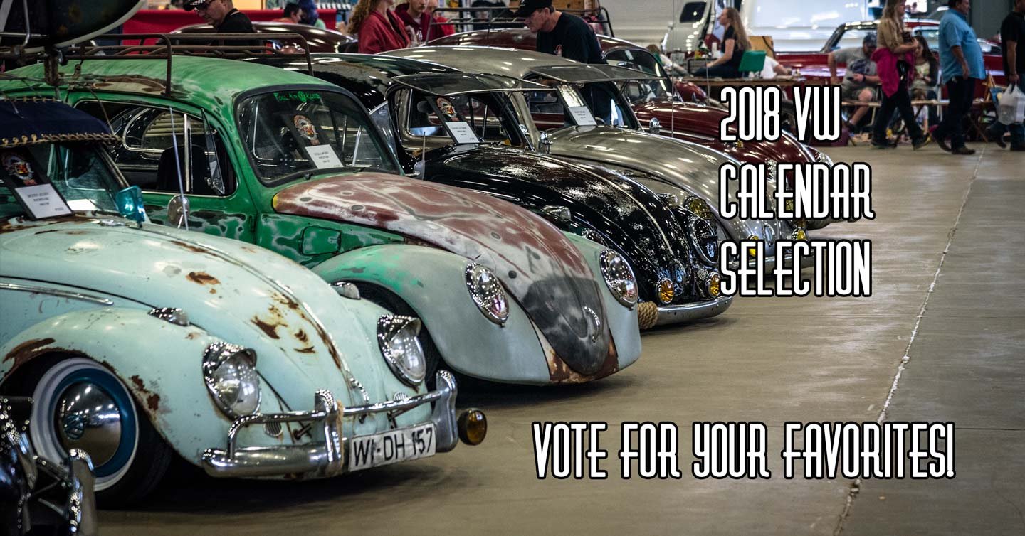 2018 Royboy VW Calendar Selection