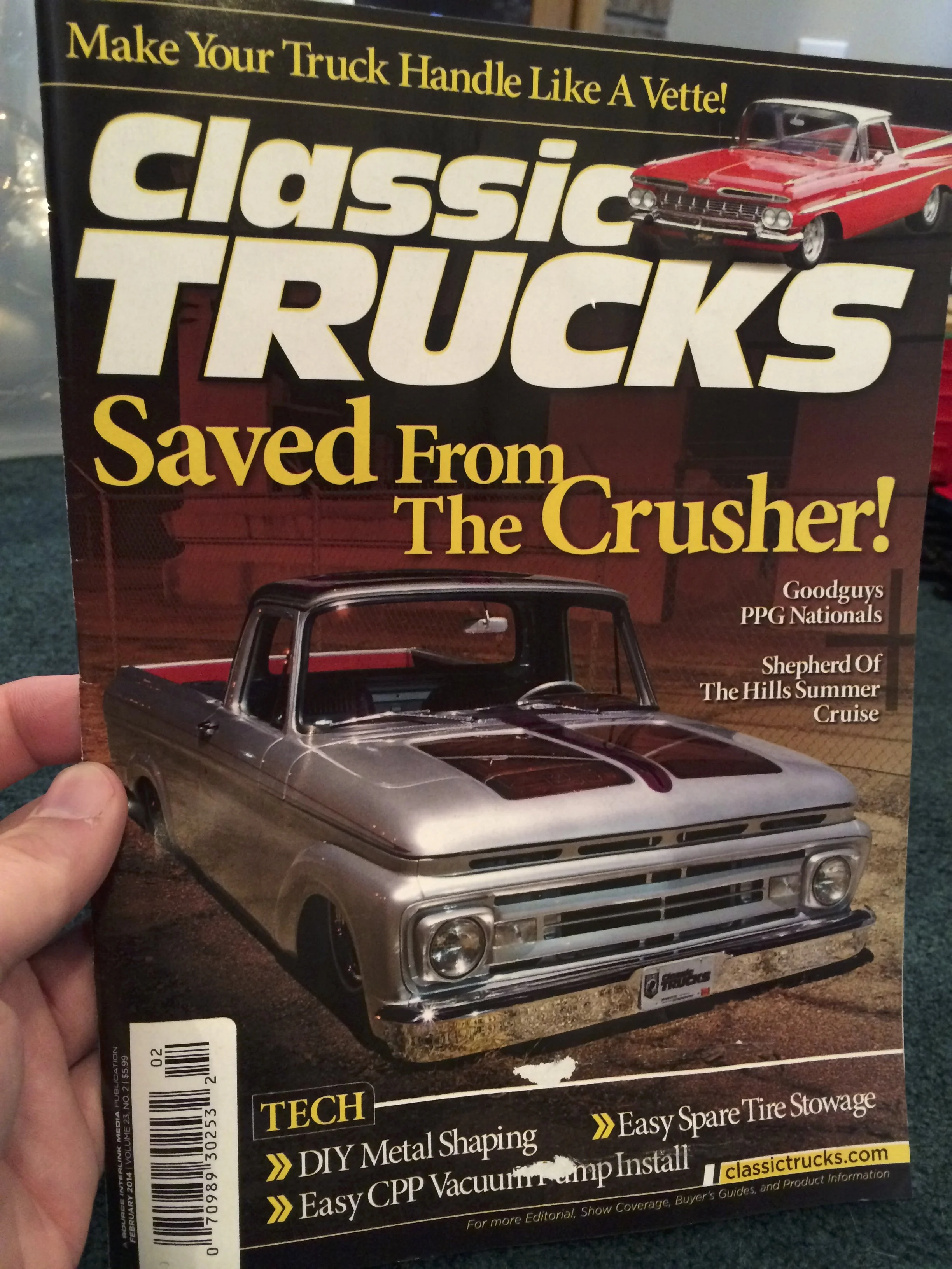 Royboy Photo On The New Classic Trucks Magazine!