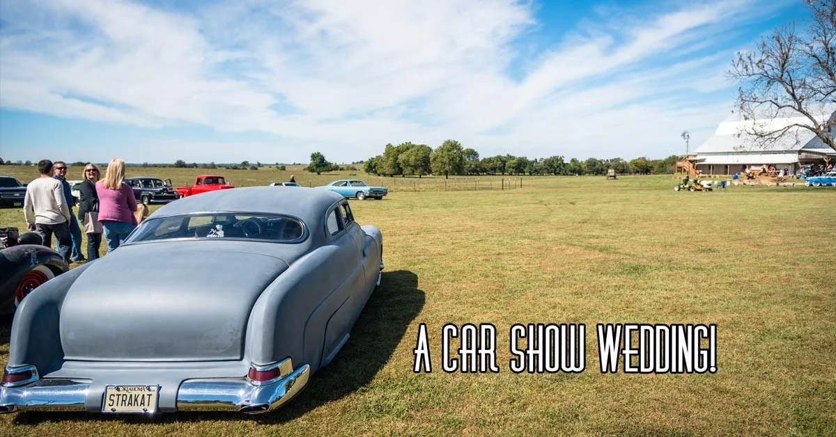 A Car Show Wedding!