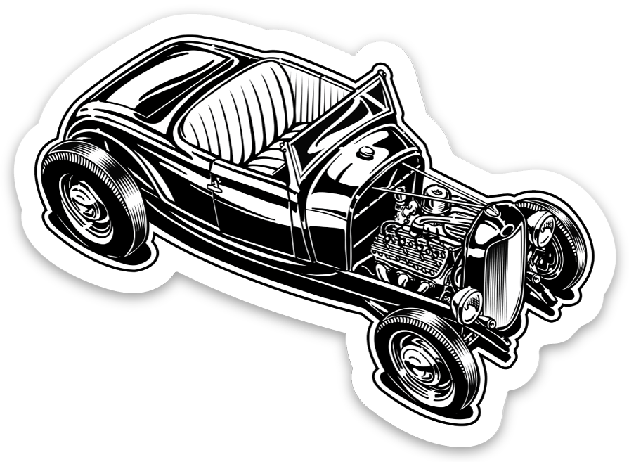 AV8 Roadster Sticker