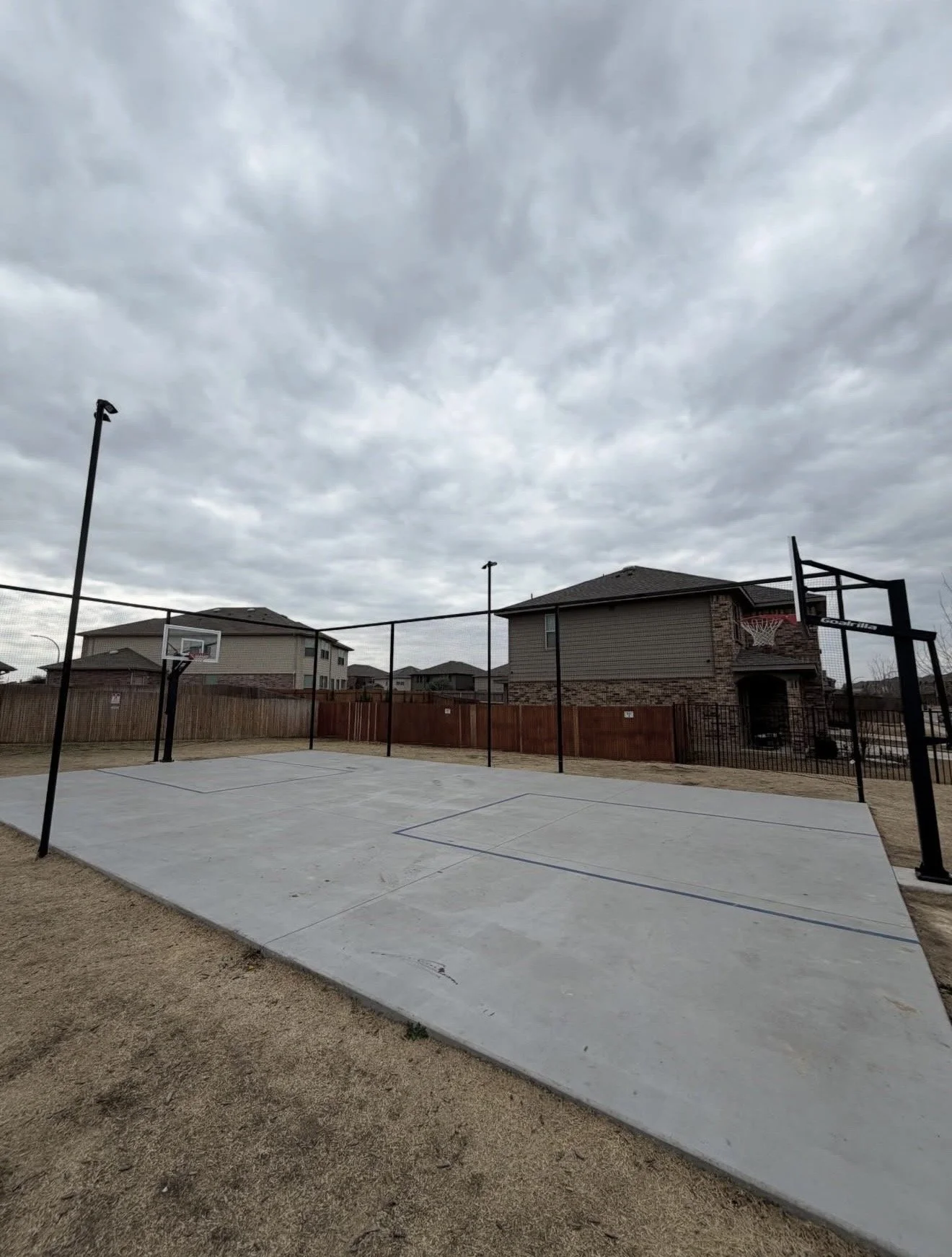 Basketball Court + Netting