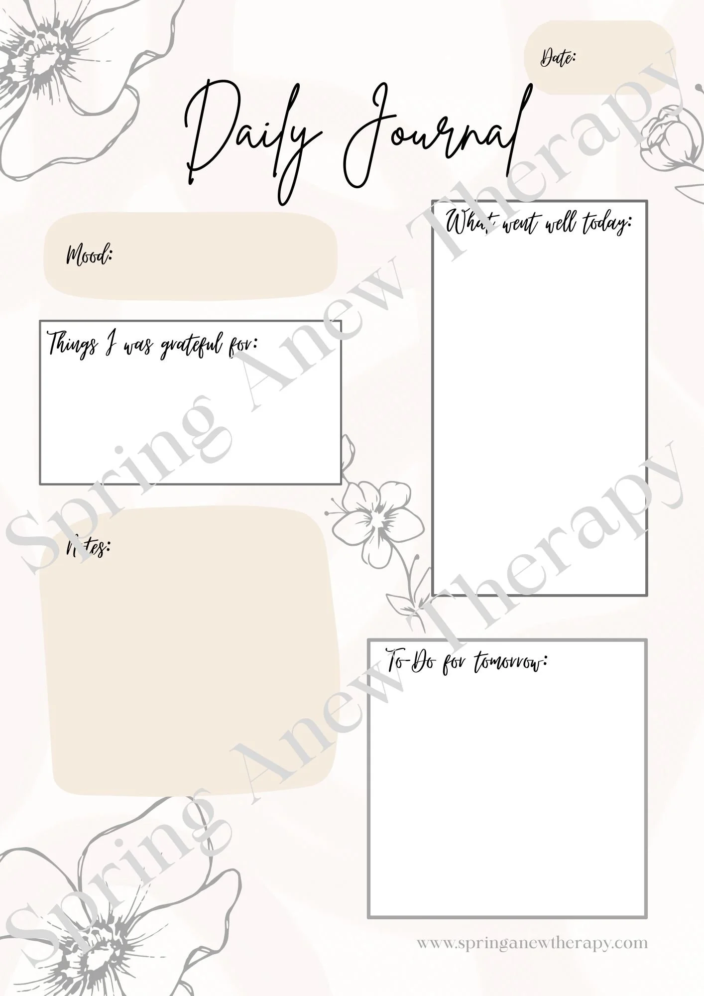 Daily Journal
