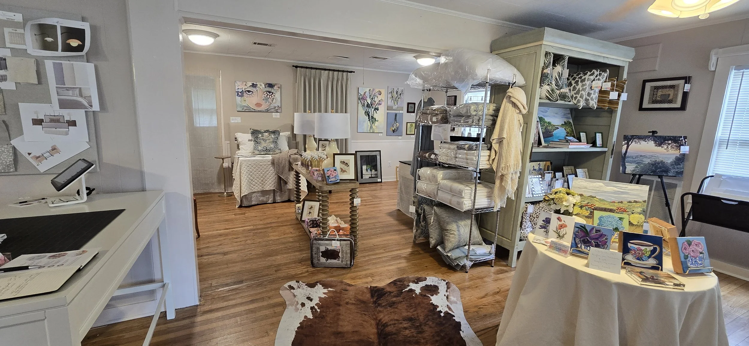 Interior of store