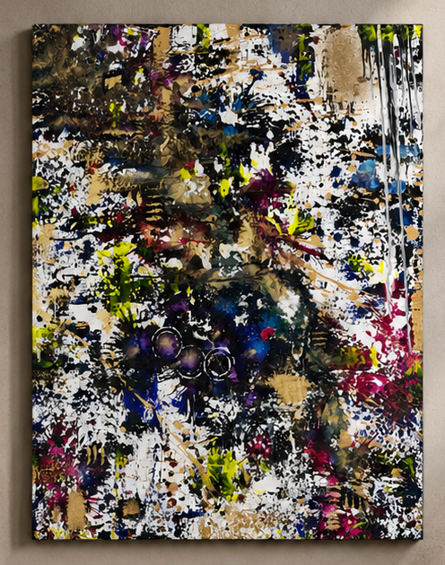abstract art jackson pollock inspiration