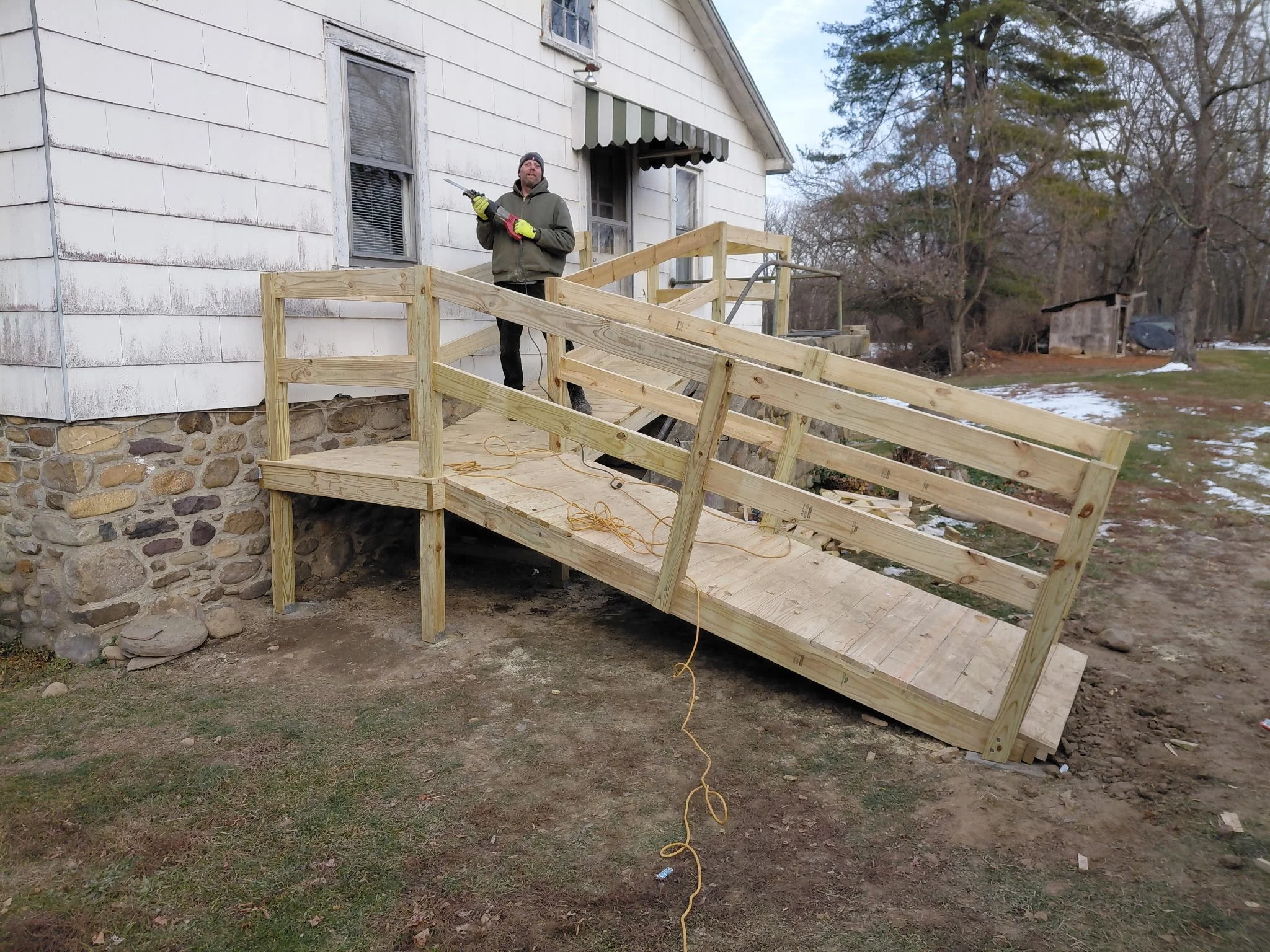 Wooden Ramp
