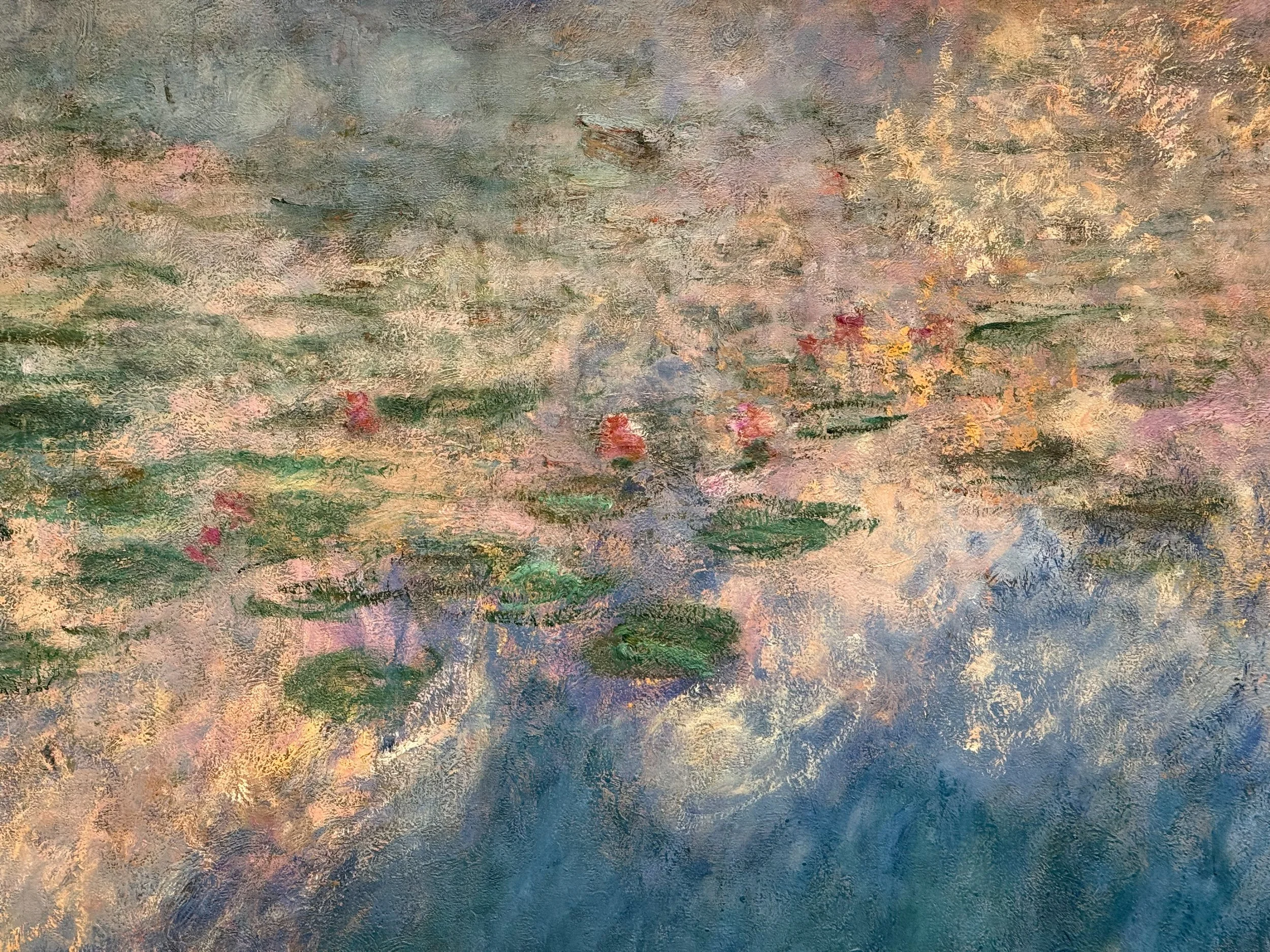 NEW YORK CITY one of Monet’s many renderings of his water lilies