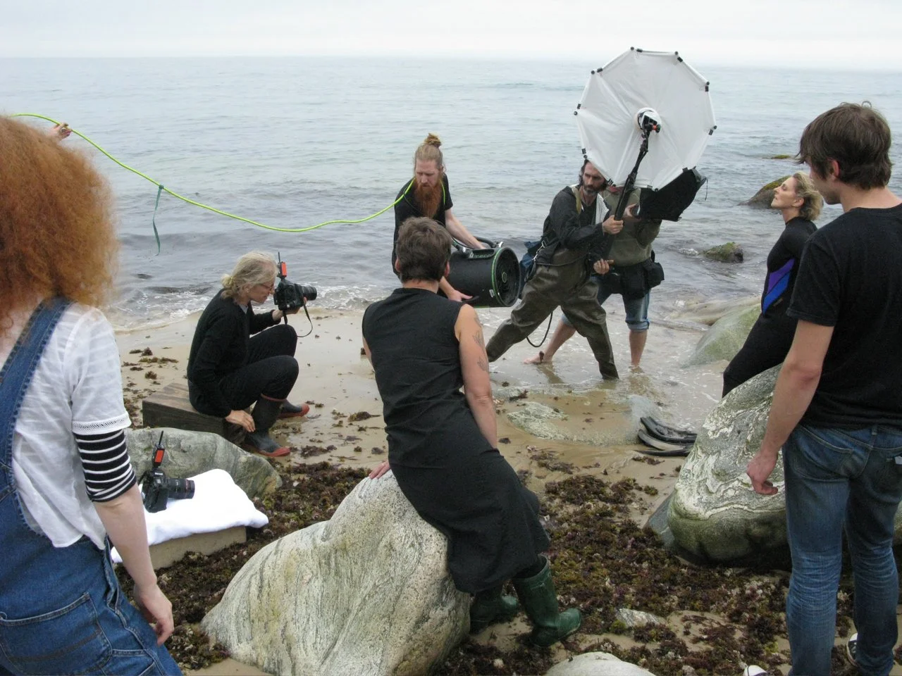 VOGUE MAGAZINE  behind the scenes shoot of my portrait by famed Annie Leibowitz
